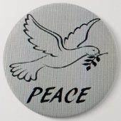 Peace Dove Logo Button (Voorkant)