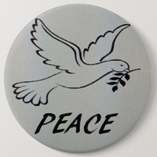 Peace Dove Logo Button (Voorkant)