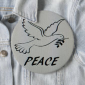 Peace Dove Logo Button (In situ)