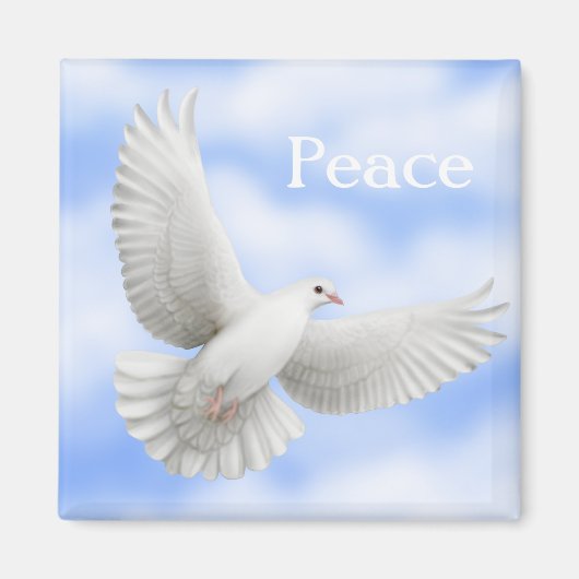 Peace Dove Magnet (Voorkant)