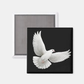 Peace Dove Magnet (Voorkant / Achterkant)
