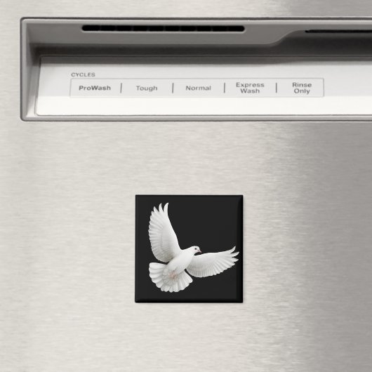 Peace Dove Magnet (Insitu (Vaatwasser))