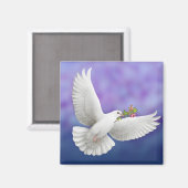 Peace Dove Magnet (Voorkant / Achterkant)