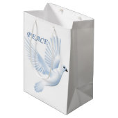 PEACE DOVE MEDIUM CADEAUZAKJE (Voorkant Gekanteld)