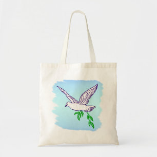 Peace Dove met Olive Branch Beach Tas