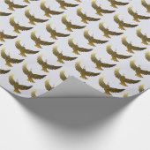Peace Dove met Olive Leaf Kerstmis Cadeaupapier (Hoek)