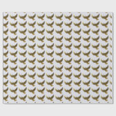 Peace Dove met Olive Leaf Kerstmis Cadeaupapier (Vlak)