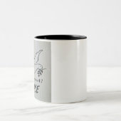 Peace Dove Mug with Scripture Tweekleurige Koffiemok (Center)