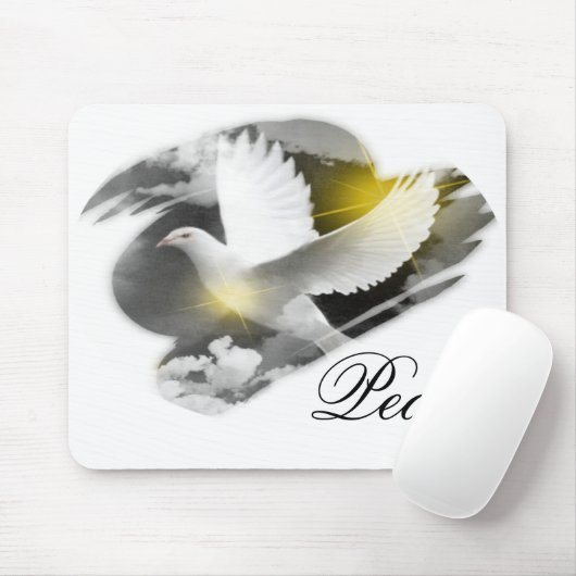 Peace Dove Muismat (Met muis)