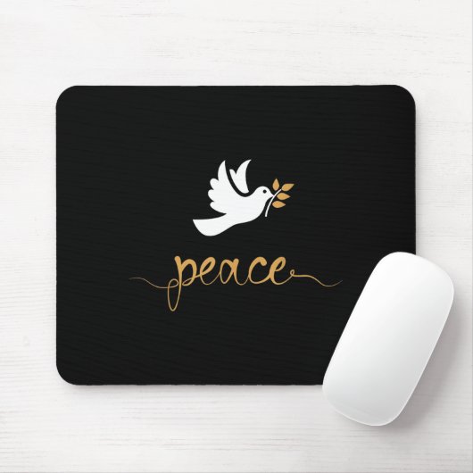 Peace Dove  Muismat (Met muis)