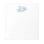 Peace Dove Notitieblok (Voorkant)