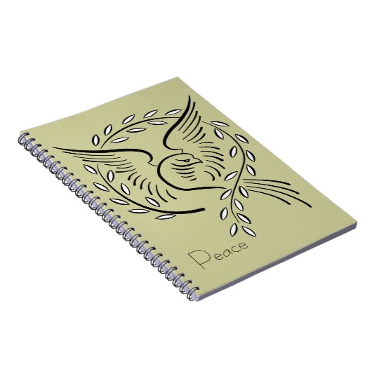 Peace Dove Notitieboek (Rechterzijde)