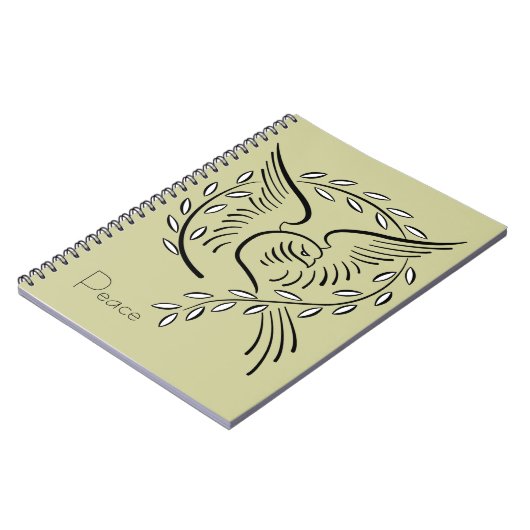 Peace Dove Notitieboek (Linkerzijde)