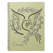 Peace Dove Notitieboek (Voorkant)