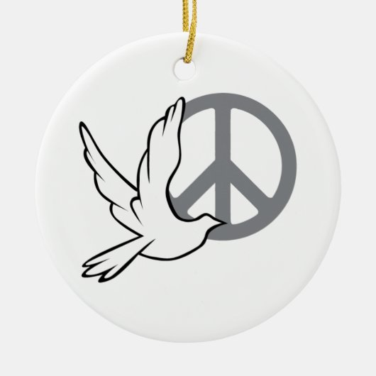 Peace Dove Ornament (Voorkant)