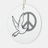Peace Dove Ornament (Links)