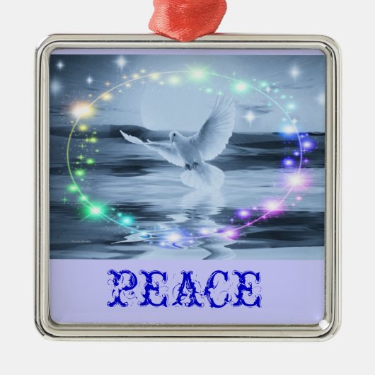Peace Dove Ornament (Voorkant)