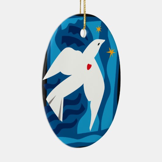 Peace Dove Ornament (Rechts)