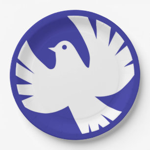 PEACE DOVE PAPIEREN BORDJE