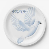 PEACE DOVE PAPIEREN BORDJE (Voorkant)