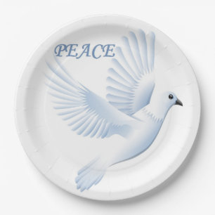 PEACE DOVE PAPIEREN BORDJE
