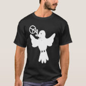 Peace Dove Peace Sign White Dove Peace T-shirt (Voorkant)