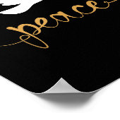 Peace Dove  Poster (Hoek)