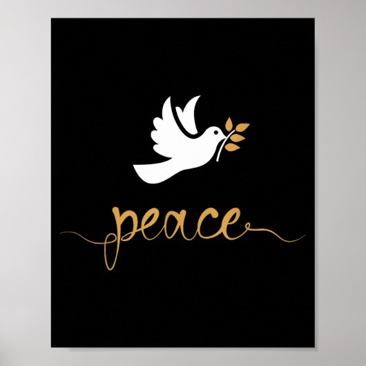 Peace Dove  Poster (Voorkant)
