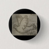 Peace Dove Ronde Button 3,2 Cm (Voorkant)