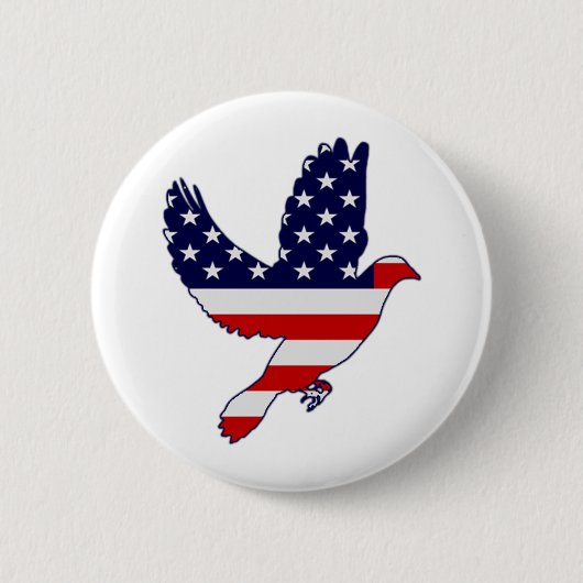 Peace Dove Ronde Button 5,7 Cm (Voorkant)