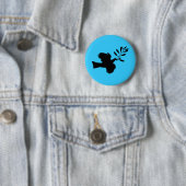 Peace Dove Ronde Button 5,7 Cm (In situ)