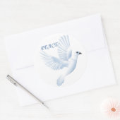 PEACE DOVE RONDE STICKER (Envelop)