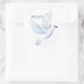 PEACE DOVE RONDE STICKER (Tas)