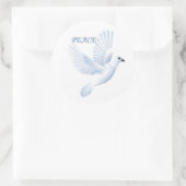 PEACE DOVE RONDE STICKER (Tas)