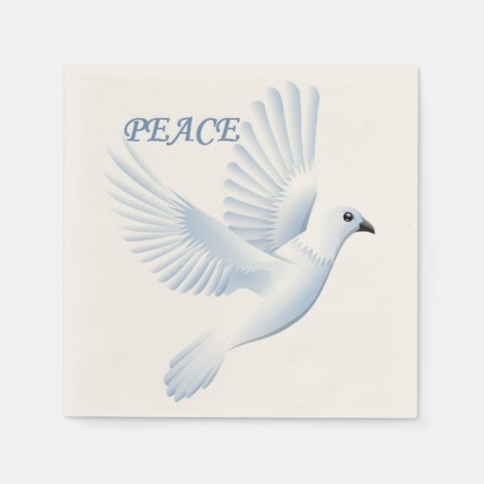 PEACE DOVE SERVETTEN (Voorkant)