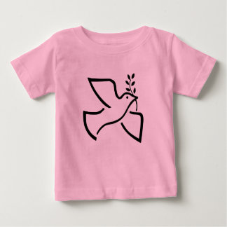 Peace Dove Silhouette White