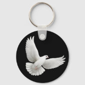 Peace Dove Sleutelhanger (Voorkant)