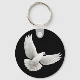 Peace Dove Sleutelhanger