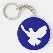 Peace Dove Sleutelhanger (Voorkant)