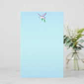 Peace Dove Stationery Briefpapier (Staand voorkant)