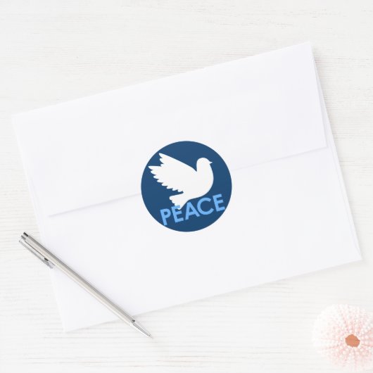 Peace Dove Sticker (Envelop)