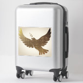 Peace Dove Sticker (Koffer)