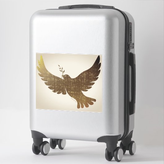 Peace Dove Sticker (Koffer)