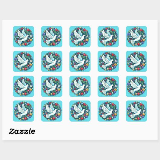 Peace Dove Sticker (Vel)