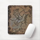 Peace Dove Stone Muismat (Met muis)