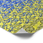 Peace Dove van Oekraïne - Verborgen 3D-druk Poster (Hoek)