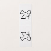 Peace Dove Visitekaartje (Buitenkant ongevouwen)