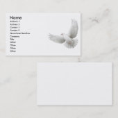 Peace Dove Visitekaartje (Voorkant / Achterkant)