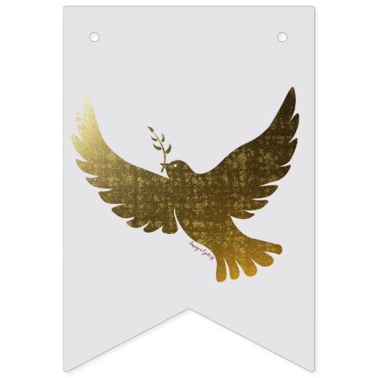 Peace Dove Vlaggetjes (Derde vlag)