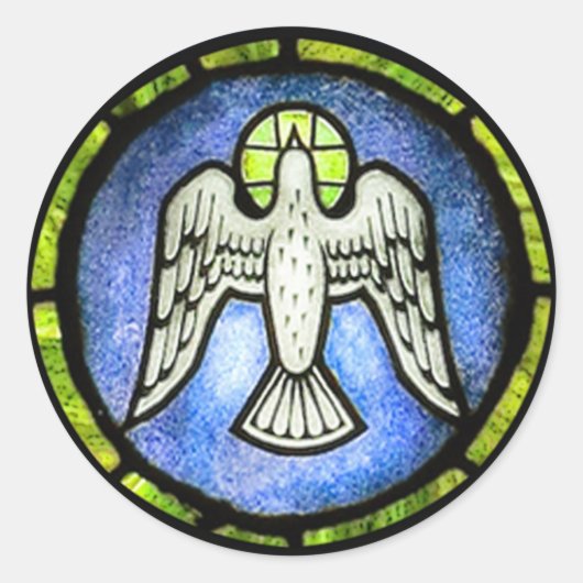 Peace Dove Windows Sticker (Voorkant)